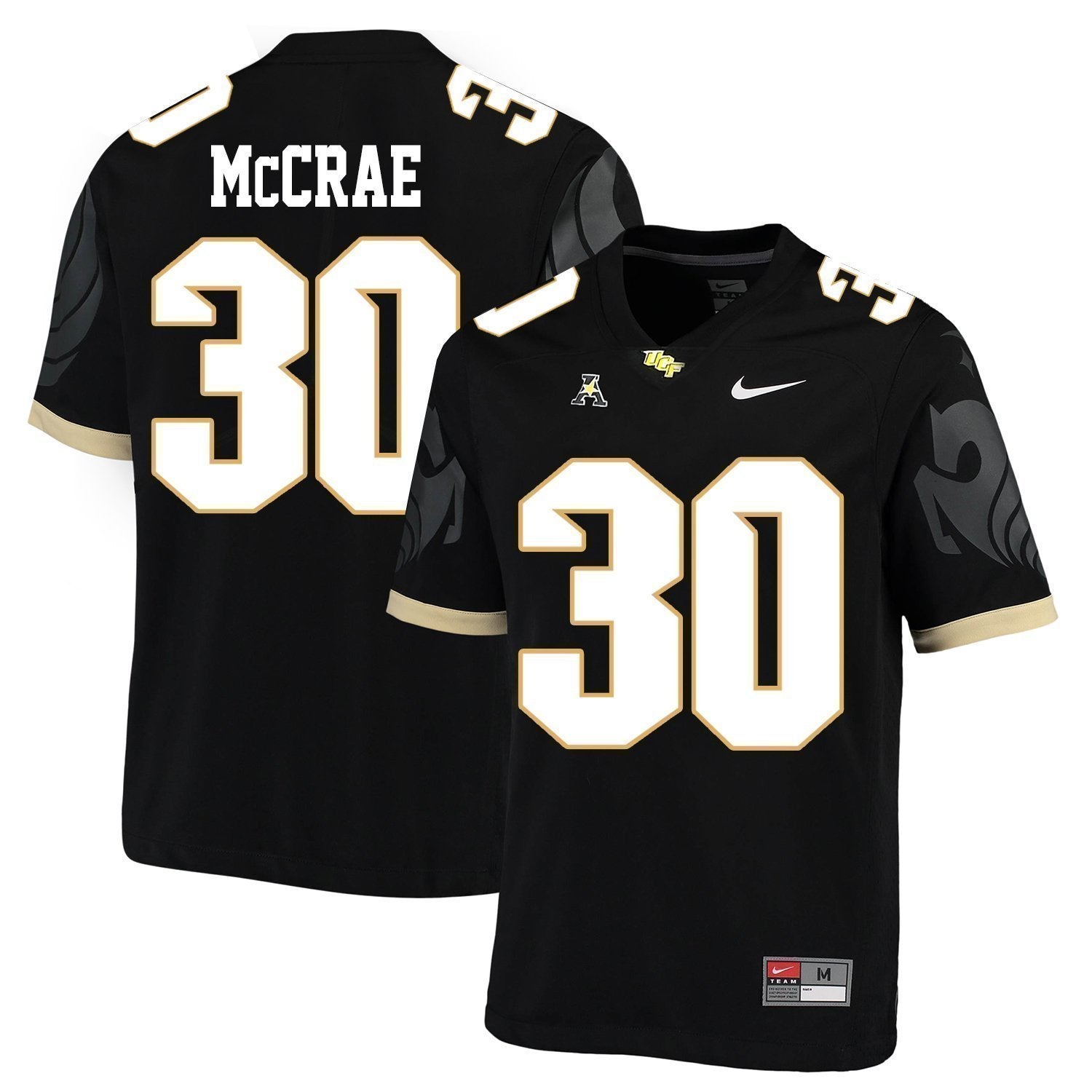 Greg McCrae UCF Knights Football Jersey Black