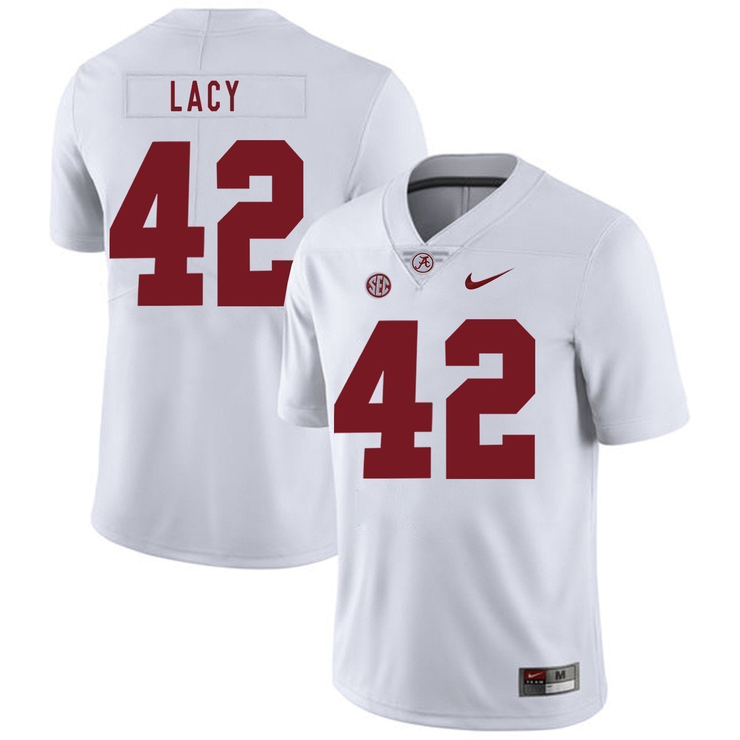 Eddie Lacy Alabama Crimson Tide Football Jersey-White