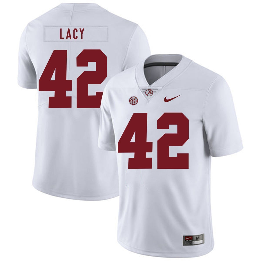 Eddie Lacy Alabama Crimson Tide Football Jersey-White