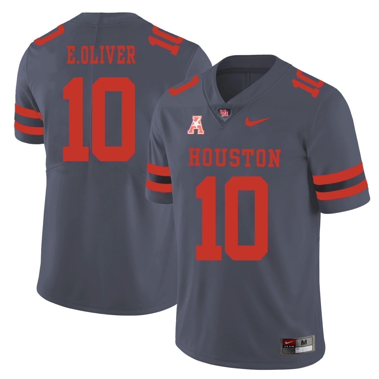 Ed Oliver Houston Cougars Football Jersey - Grey