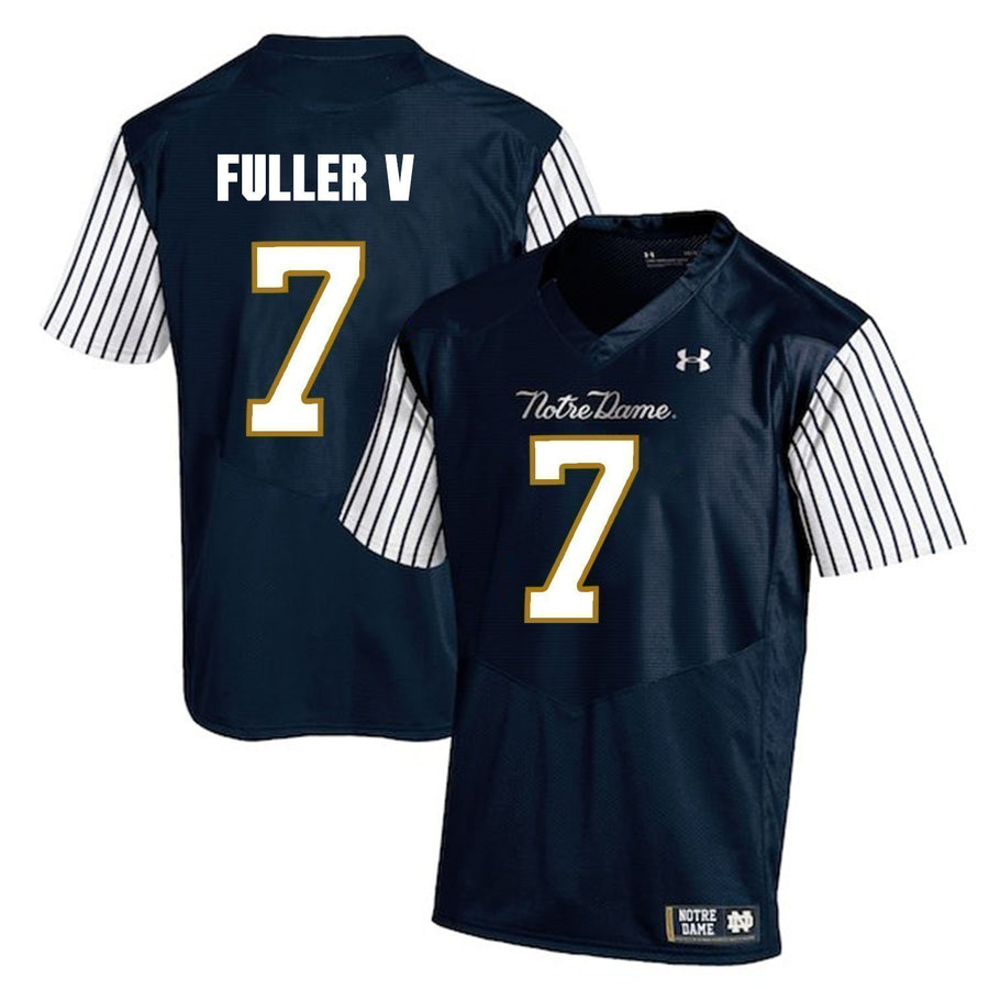 Will Fuller V Notre Dame Fighting Irish Football Jersey Navy Stripe