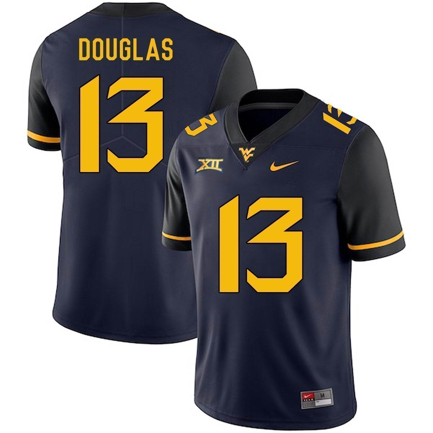 Rasul Douglas West Virginia Mountaineers Football Jersey - Navy