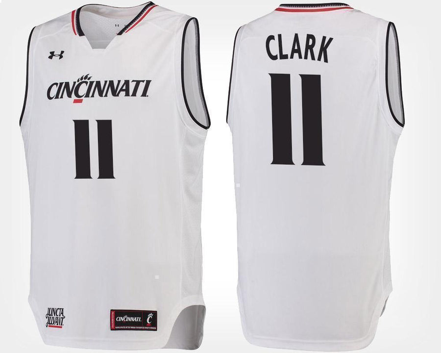 Gary Clark Cincinnati Bearcats Basketball Jersey-White