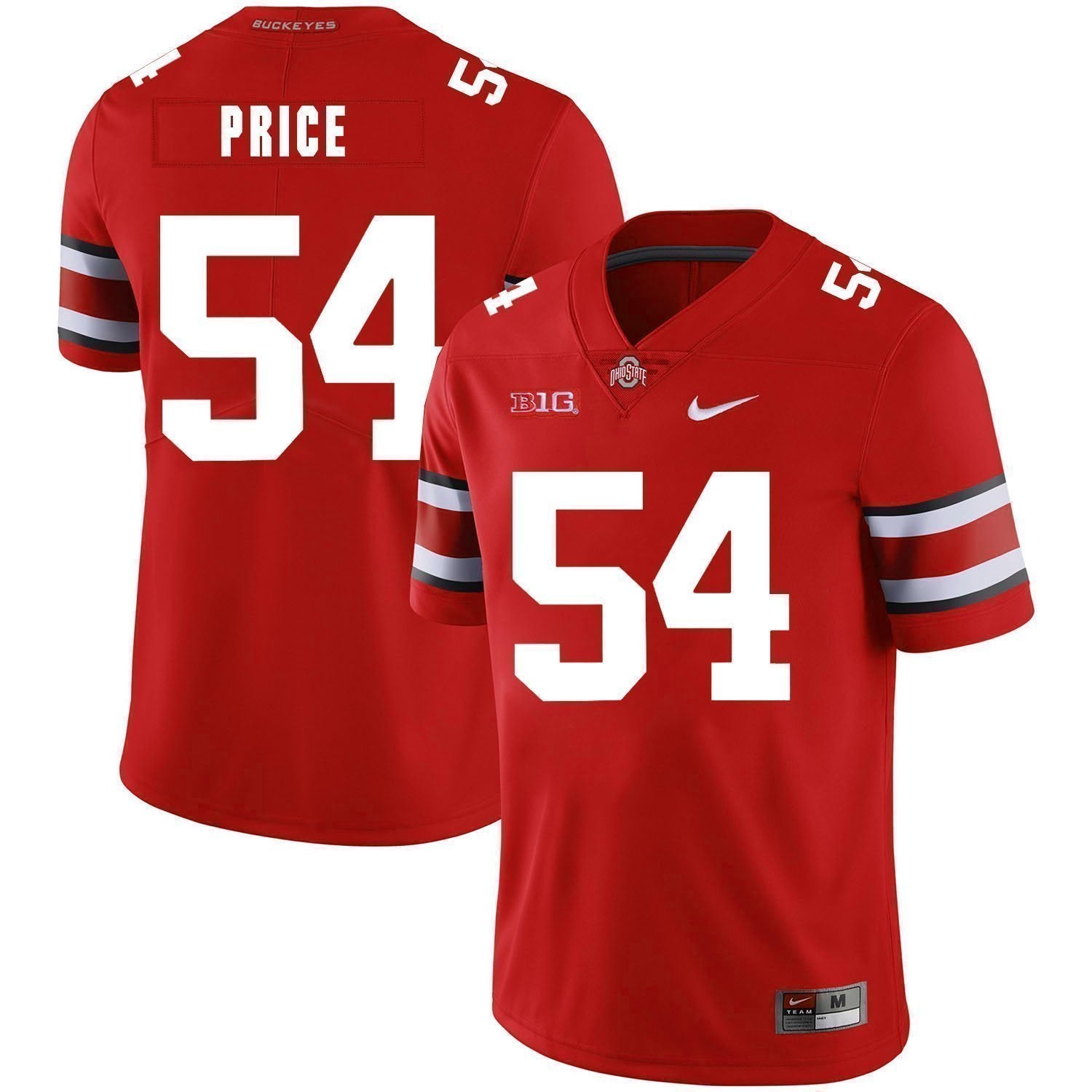 Billy Price Ohio State Buckeyes Football Jersey - Red