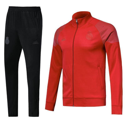 Real Madrid Red Tracksuit Training Jackets and Pants 2018/19