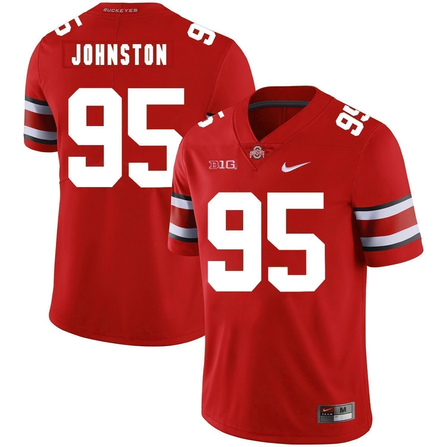 Cameron Johnston Ohio State Buckeyes Football Jersey - Red