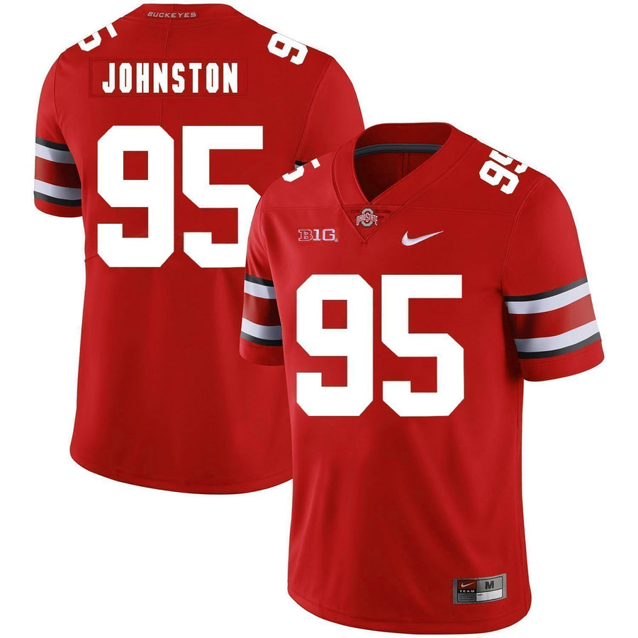 Cameron Johnston Ohio State Buckeyes Football Jersey - Red