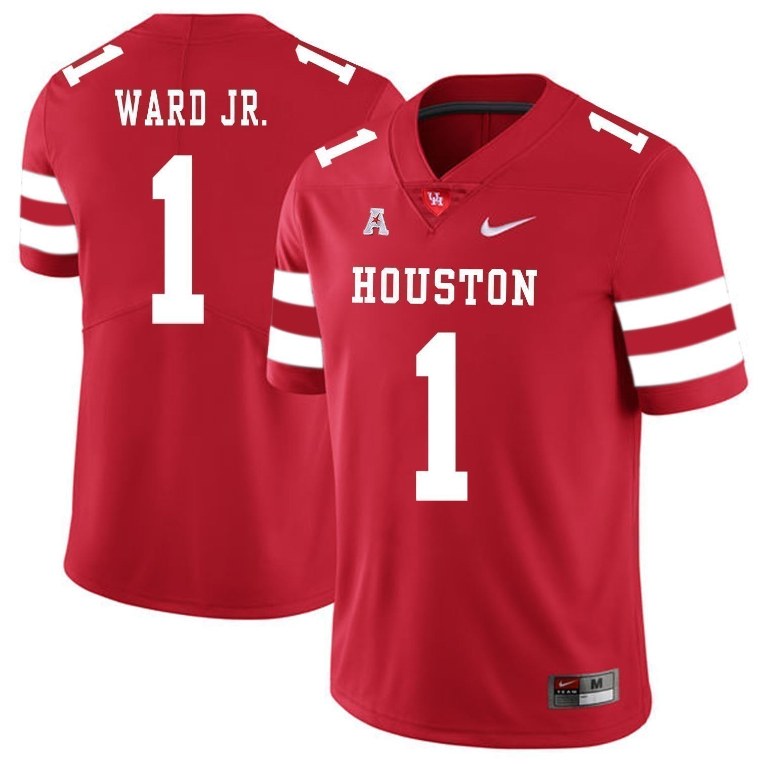 Greg Ward Jr Houston Cougars Football Jersey - Red