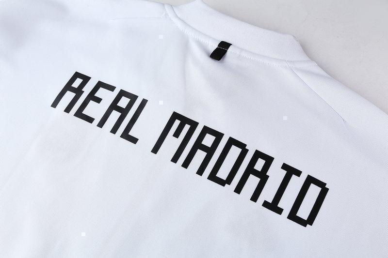 Real Madrid White Tracksuit Training Jackets and Pants 2018/19