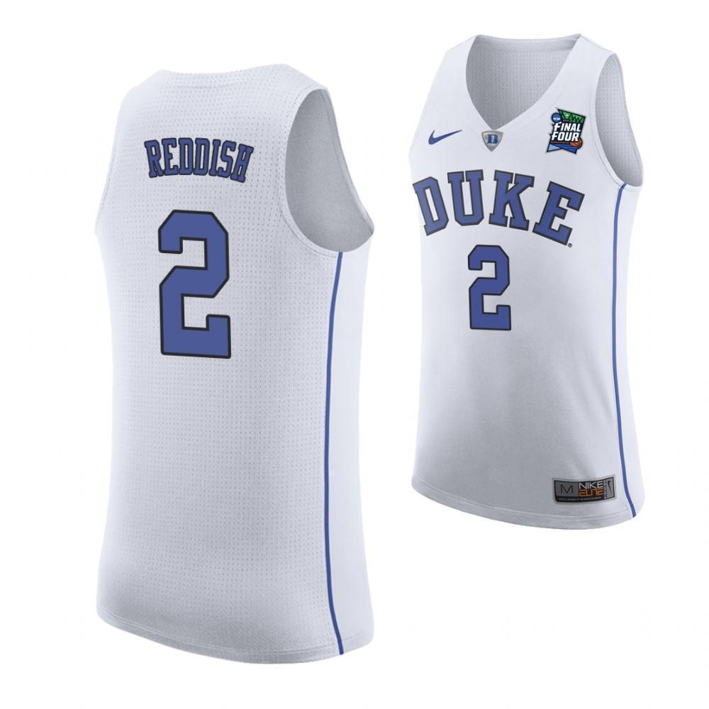 Javin DeLaurier Duke Blue Devils 2019 Final Four Basketball Jersey - White