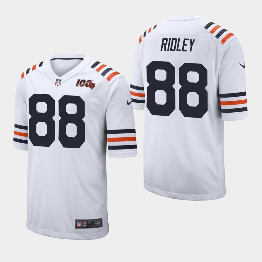 Riley Ridley Chicago Bears 100th Season Game Jersey - White