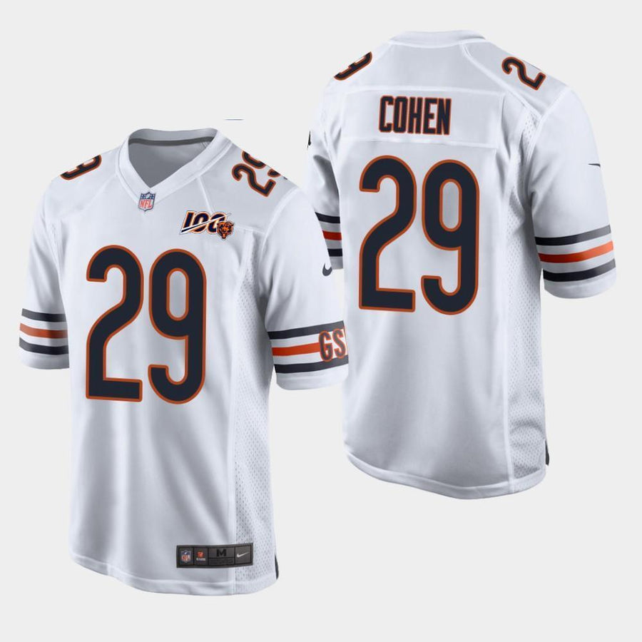 Tarik Cohen Chicago Bears 100th Season Game Jersey - White