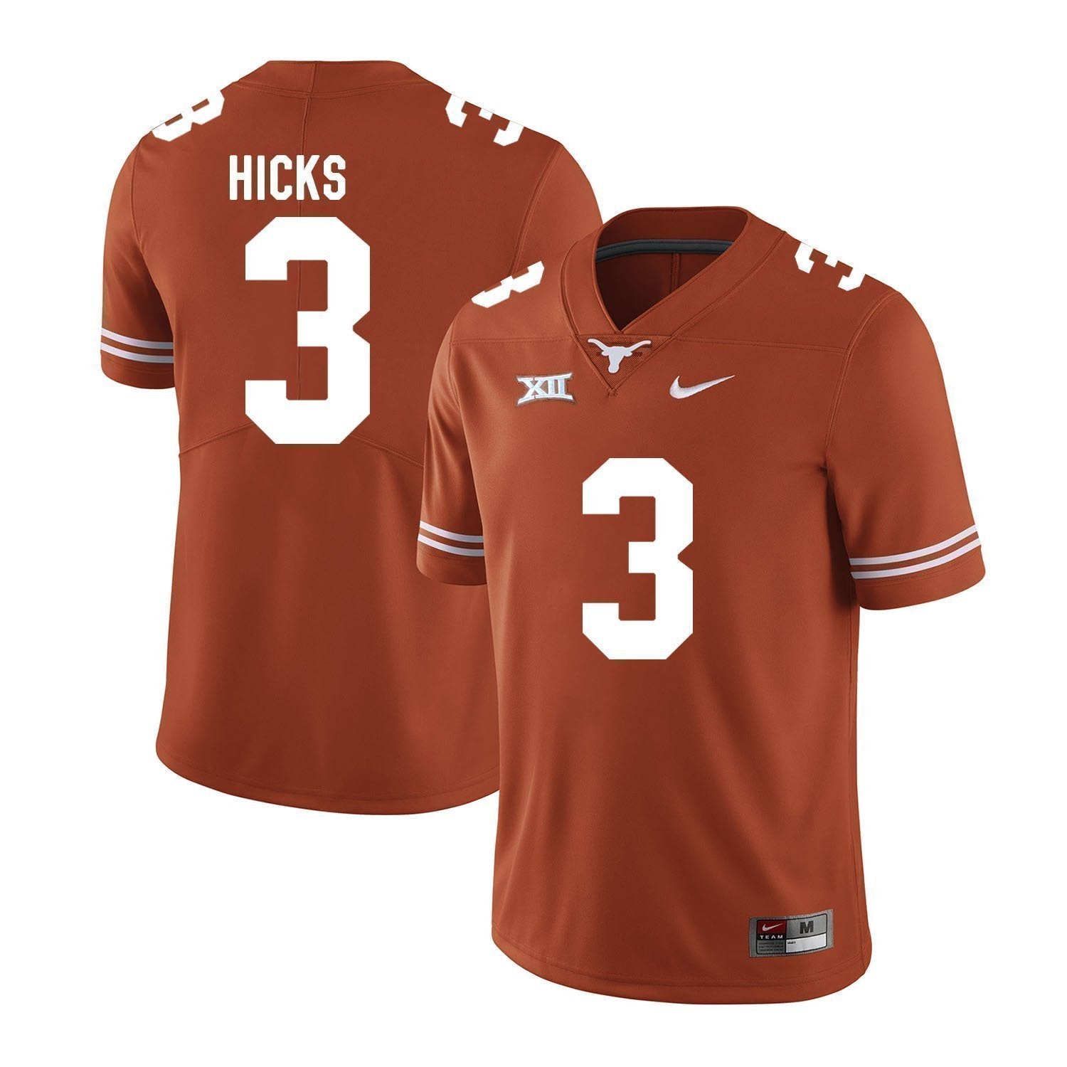 Jordan Hicks Texas Longhorns Football Jersey - Orange