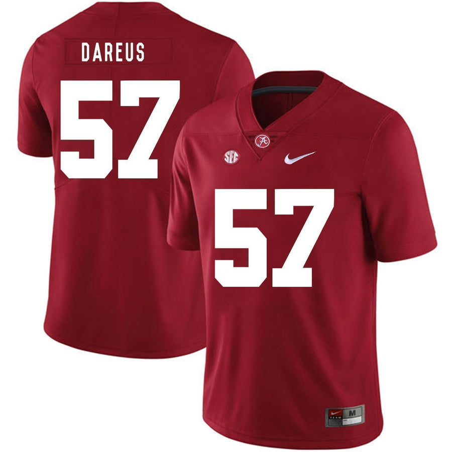 Marcell Dareus Alabama Crimson Tide Football Jersey-Red