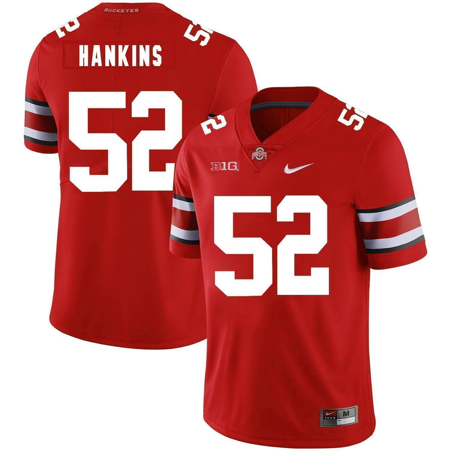 Johnathan Hankins Ohio State Buckeyes Football Jersey - Red