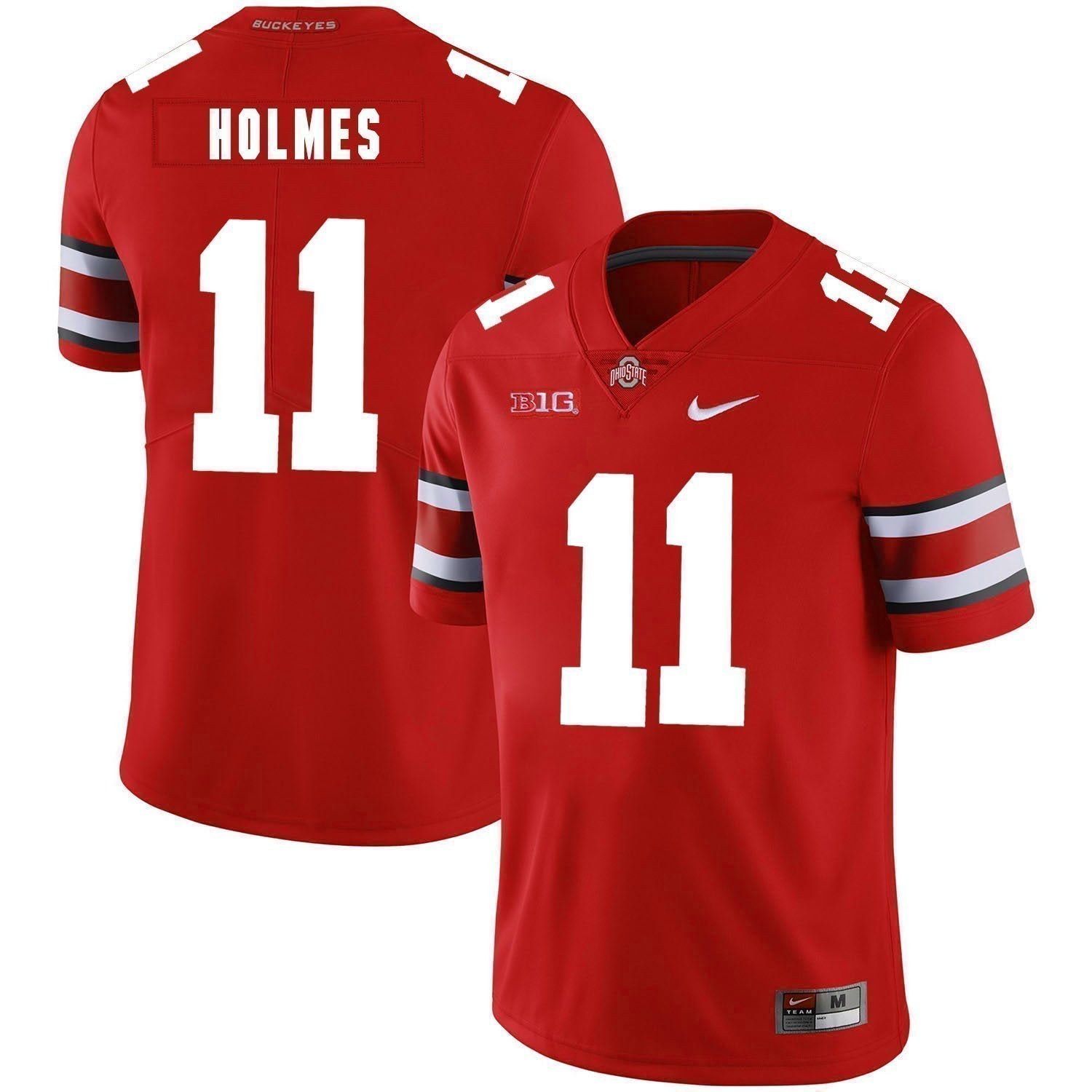 Jalyn Holmes Ohio State Buckeyes Football Jersey - Red
