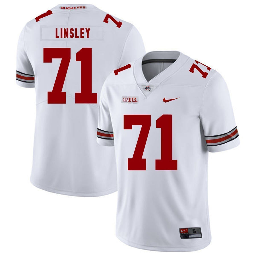 Corey Linsley Ohio State Buckeyes Football Jersey - White