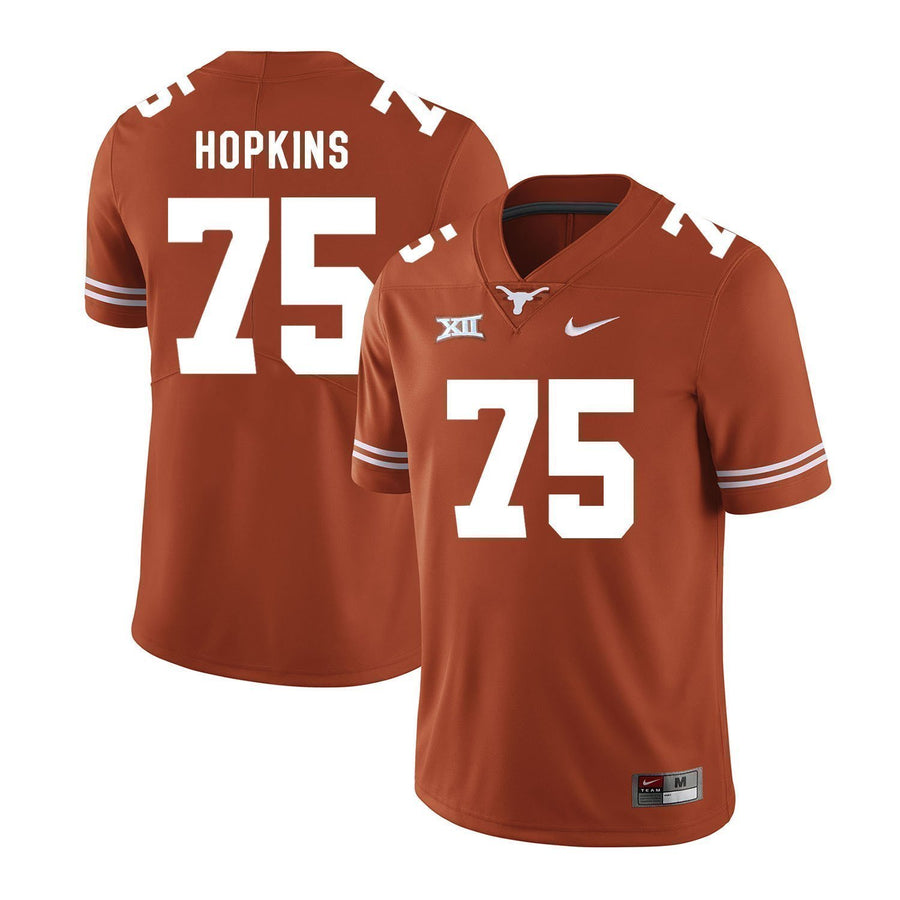 Trey Hopkins Texas Longhorns Football Jersey - Orange