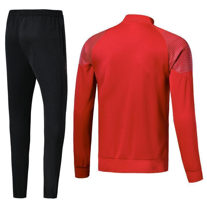 Real Madrid Red Tracksuit Training Jackets and Pants 2018/19