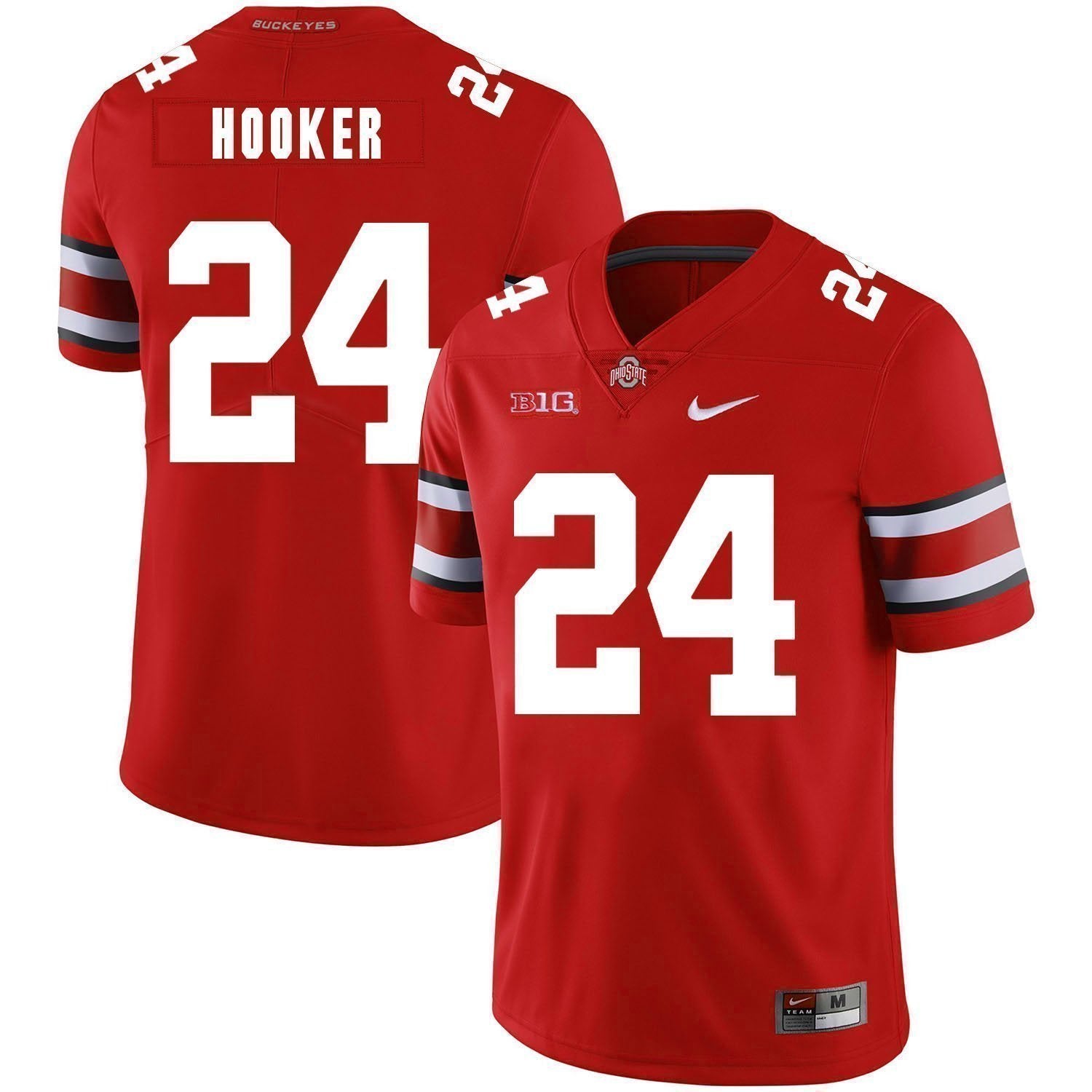 Malik Hooker Ohio State Buckeyes Football Jersey - Red