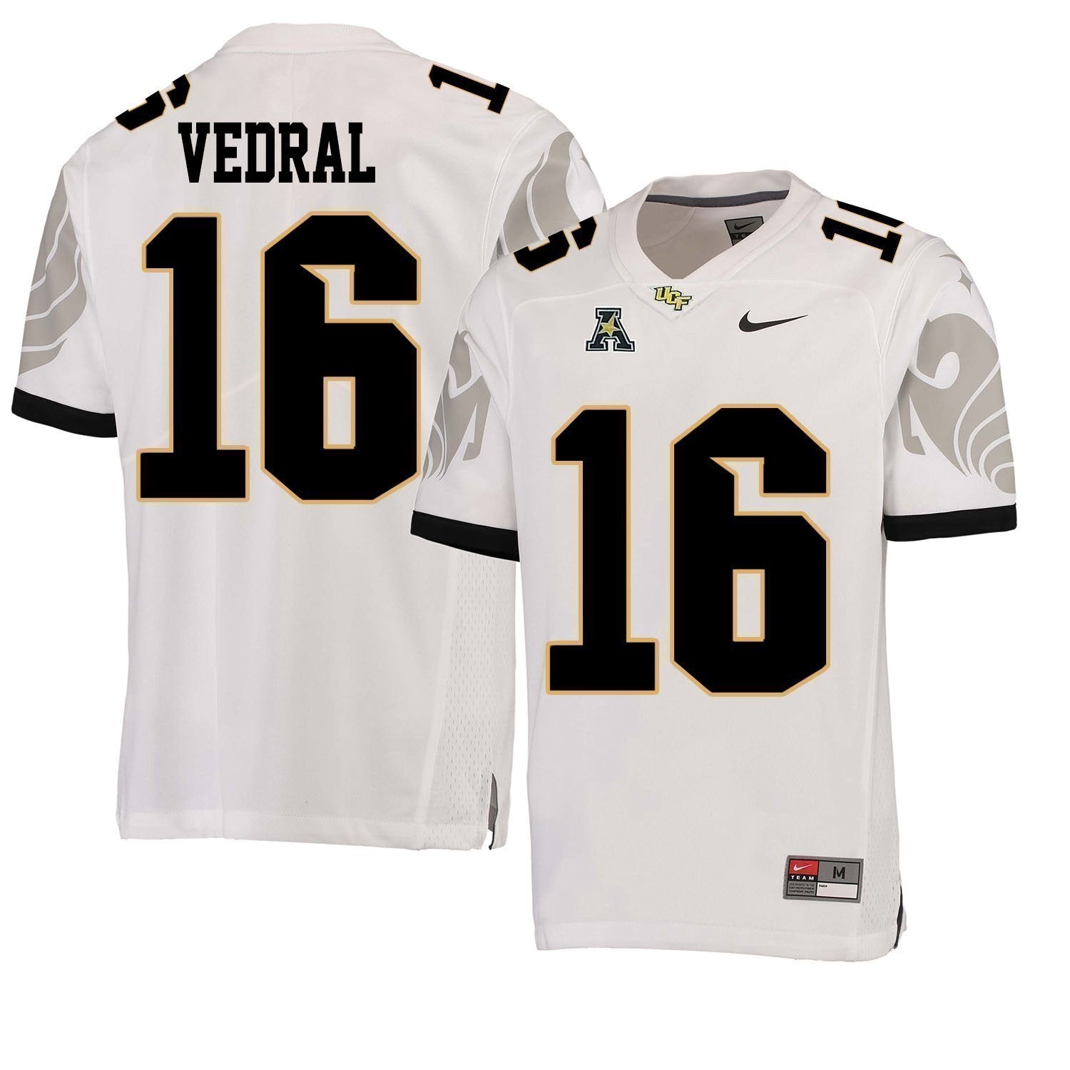 Noah Vedral UCF Knights Football Jersey White