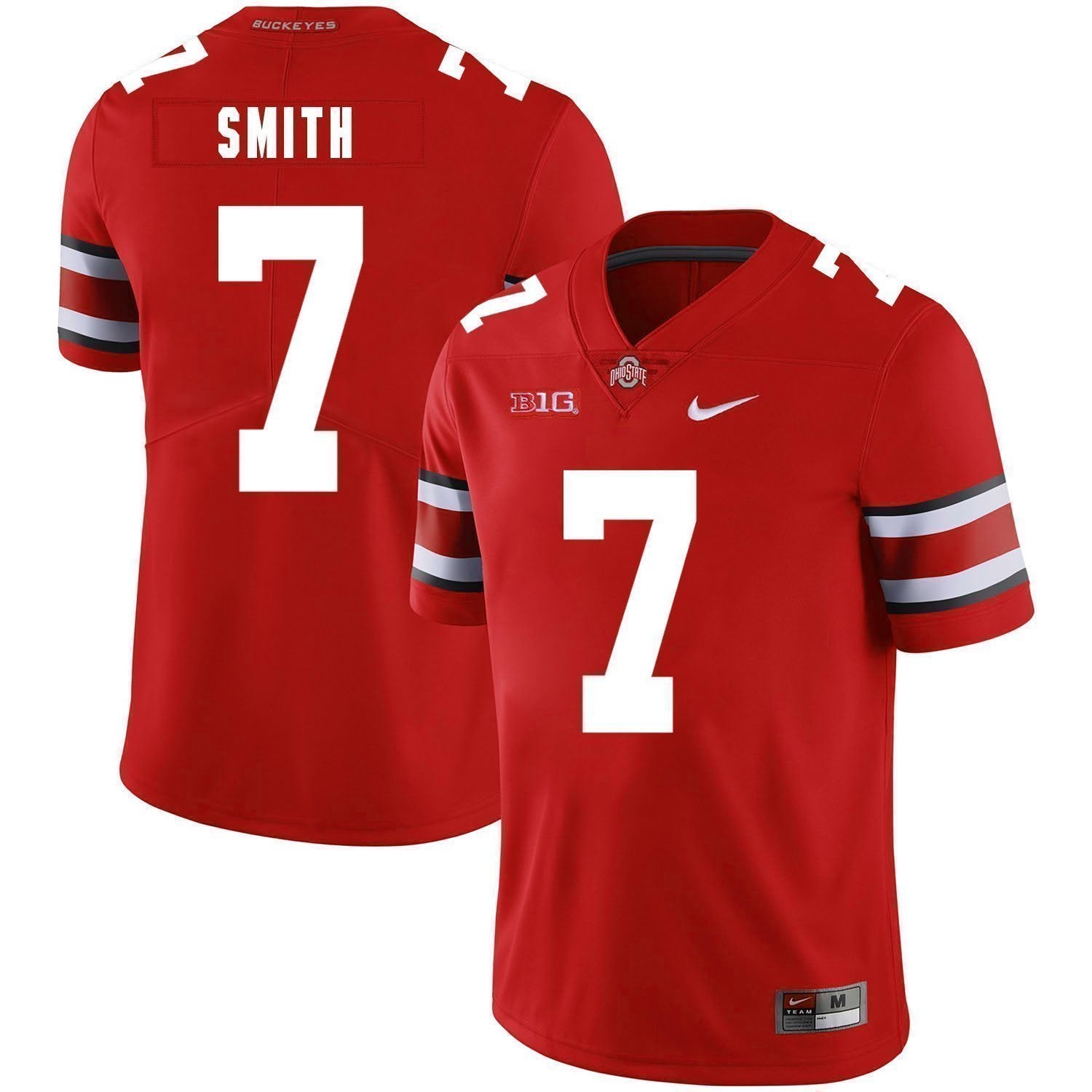 Rod Smith Ohio State Buckeyes Football Jersey - Red