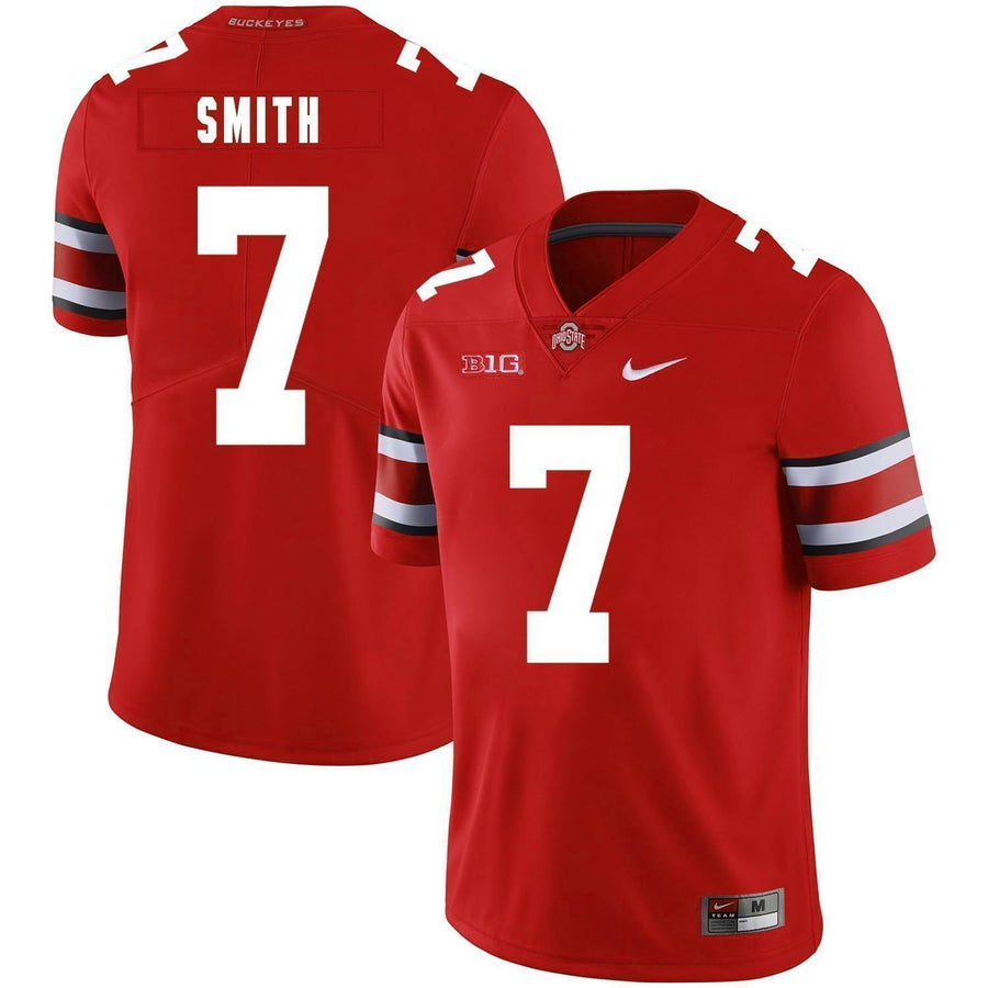 Rod Smith Ohio State Buckeyes Football Jersey - Red
