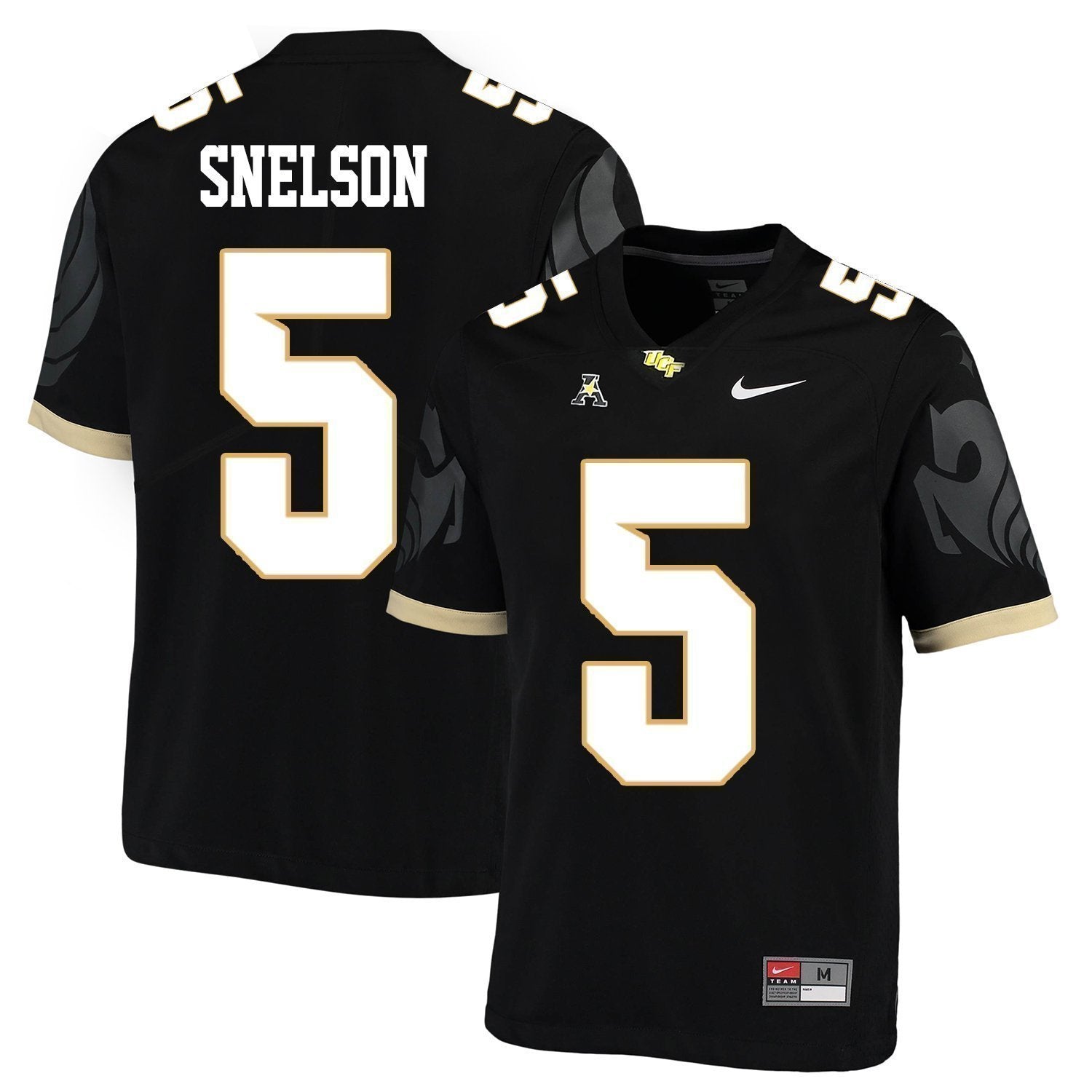 Dredrick Snelson UCF Knights Football Jersey Black