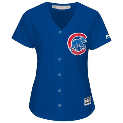 Kris Bryant 17 Chicago Cubs Women's Gray Cool Base Replica Player Jersey