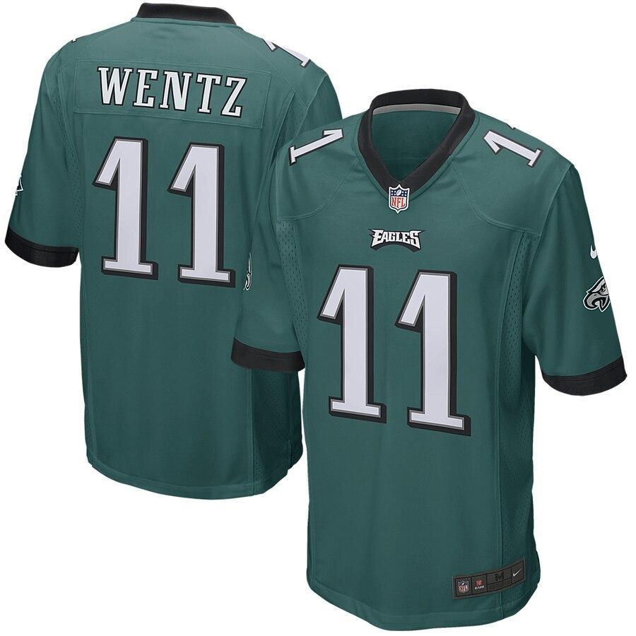Philadelphia Eagles Carson Wentz 11 Game Jersey