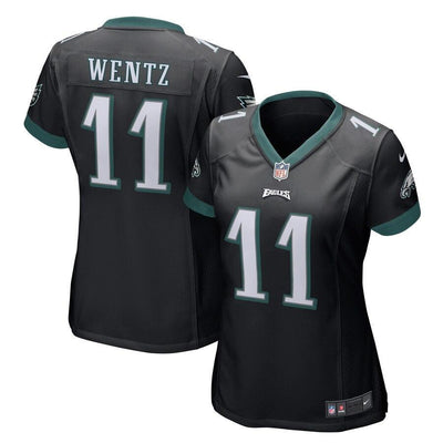 Carson Wentz 11 Philadelphia Eagles Women's Game Jersey