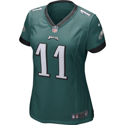 Carson Wentz 11 Philadelphia Eagles Women's Game Jersey