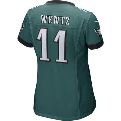 Carson Wentz 11 Philadelphia Eagles Women's Game Jersey