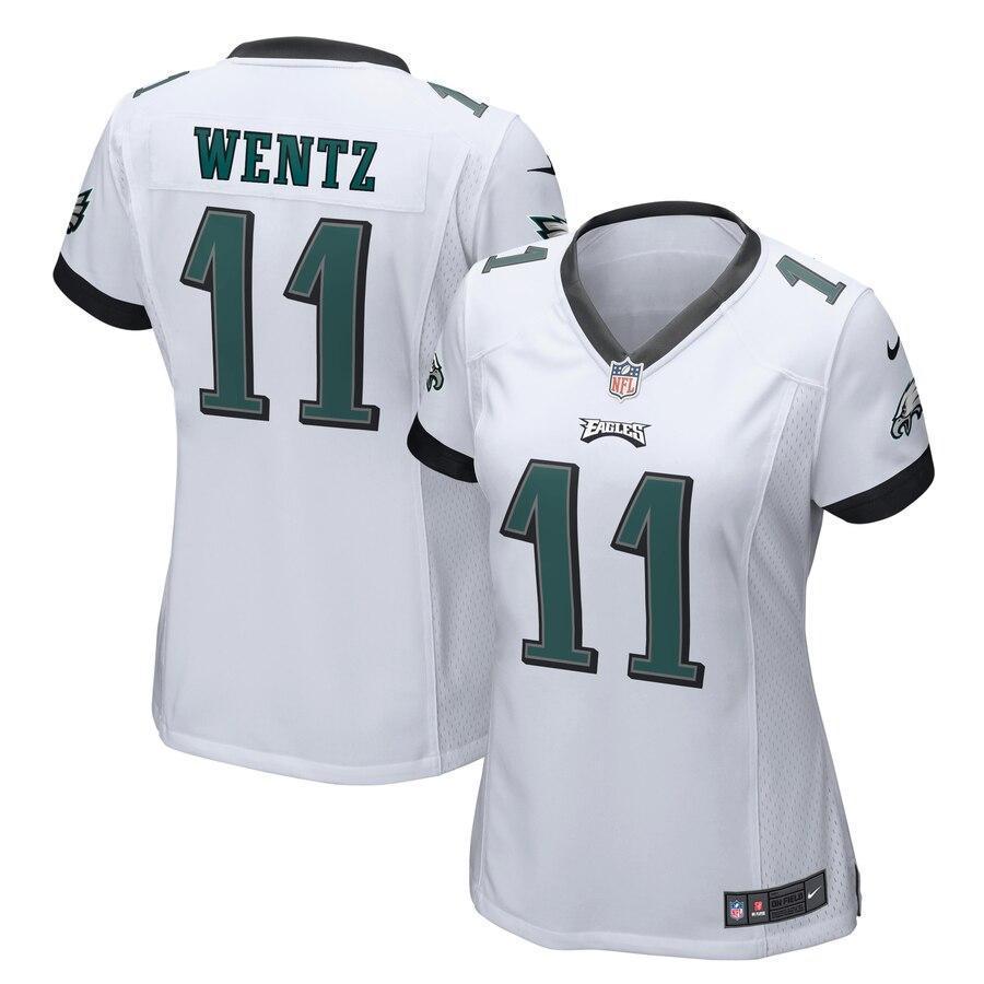 Carson Wentz 11 Philadelphia Eagles Women's Game Jersey