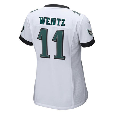 Carson Wentz 11 Philadelphia Eagles Women's Game Jersey