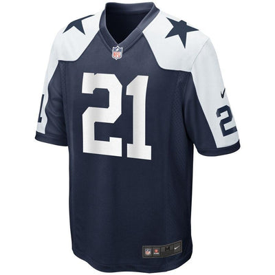 Dallas Cowboys Ezekiel Elliott Navy Alternate Game Jersey