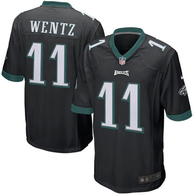 Carson Wentz 11 Philadelphia Eagles Youth Game Jersey