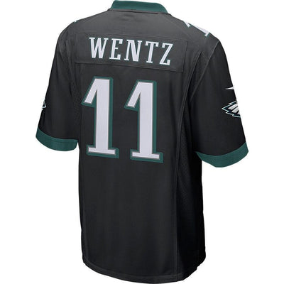 Carson Wentz 11 Philadelphia Eagles Youth Game Jersey