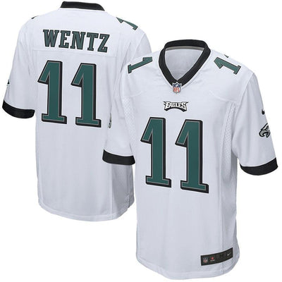 Carson Wentz 11 Philadelphia Eagles Youth Game Jersey
