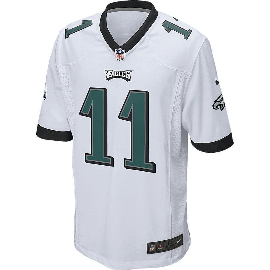Carson Wentz 11 Philadelphia Eagles Youth Game Jersey