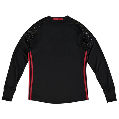 Manchester United adidas Youth 2016/17 Goalkeeper Shirt - Black