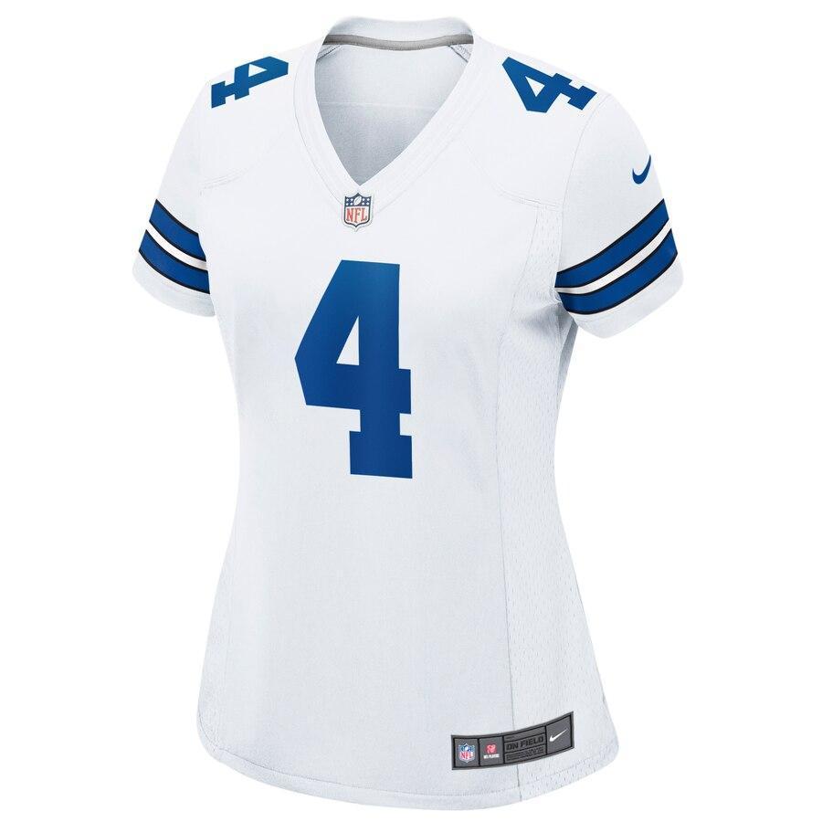 Dak Prescott 4 Dallas Cowboys Women's Game Jersey