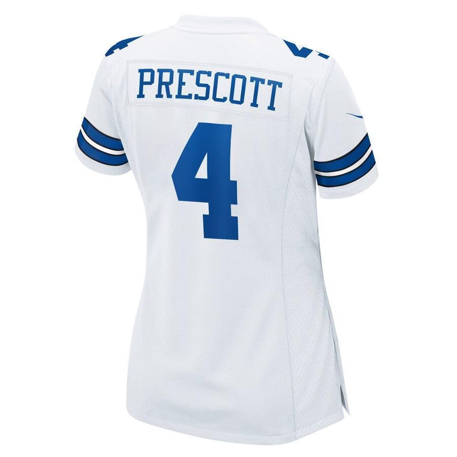 Dak Prescott 4 Dallas Cowboys Women's Game Jersey