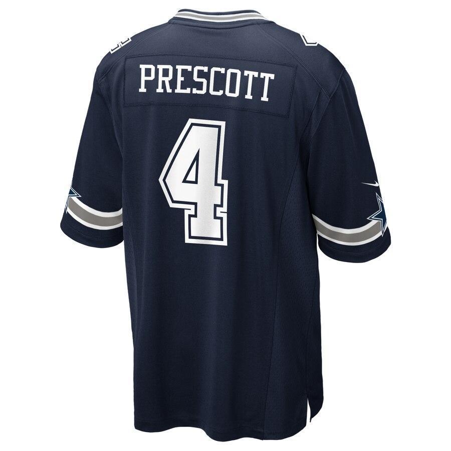 Dak Prescott 4 Dallas Cowboys Youth Game Jersey