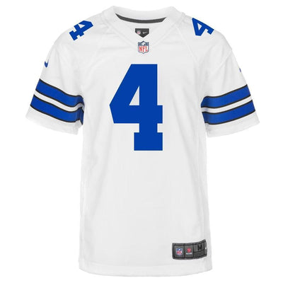Dak Prescott 4 Dallas Cowboys Youth Game Jersey