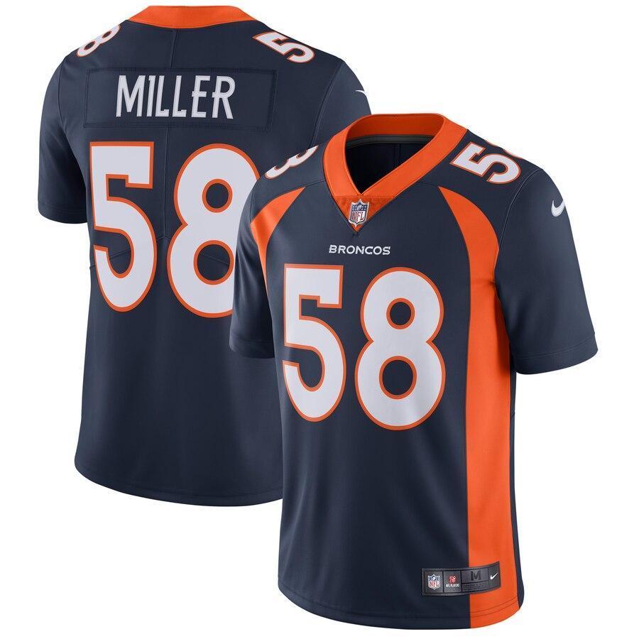 Von Miller 58 Denver Broncos Vapor Untouchable Limited Player Jersey