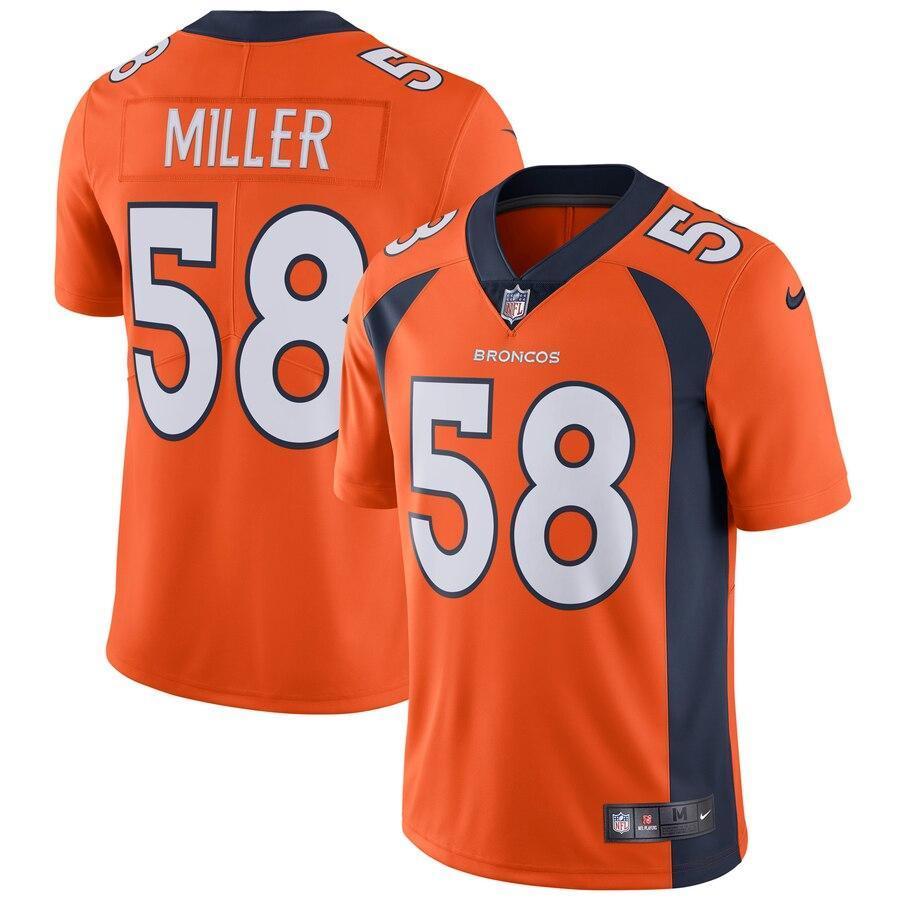 Von Miller 58 Denver Broncos Vapor Untouchable Limited Player Jersey