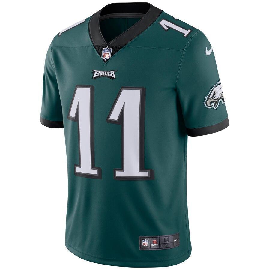 Carson Wentz 11 Philadelphia Eagles Midnight Vapor Untouchable Limited Player Jersey