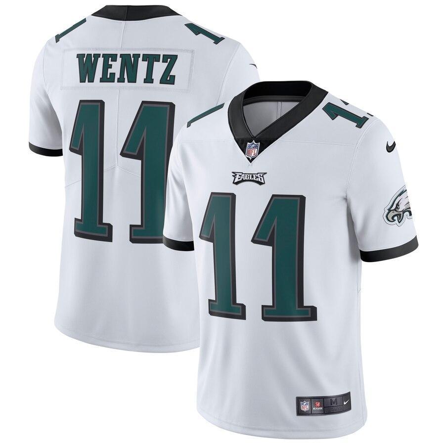 Carson Wentz 11 Philadelphia Eagles Vapor Untouchable Limited Player Jersey