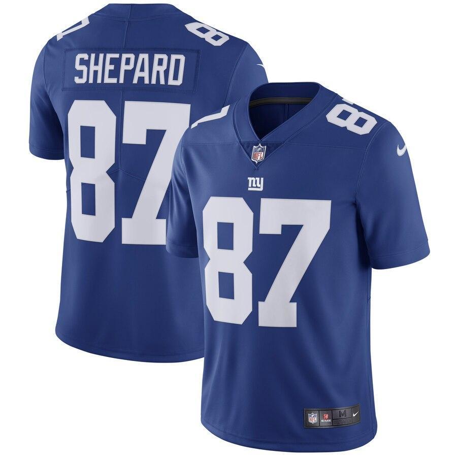 Sterling Shepard 87 New York Giants Royal Vapor Untouchable Limited Player Jersey